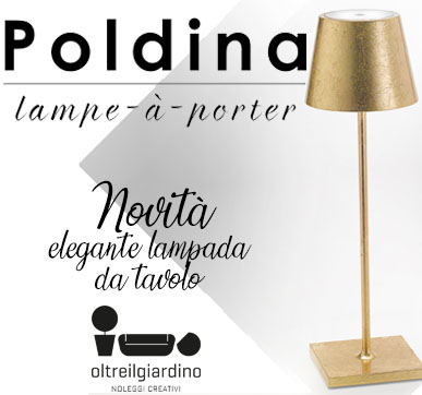 Noleggio Lampada Poldina Bianca